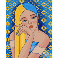 Картина по номерам." Непохитна ©mosyakart"  40*50см KHO4908