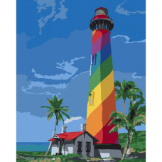 Картина за номерами Маяк Сан Августин. Флоріда 40*50 см ArtCraft 10588-AC