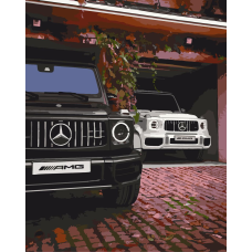 Картина за номерами Гелендвагени AMG 40*50 см Орігамі LW 32060