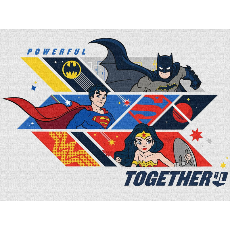 Картина за номерами Super Friends: Powerful together 30*40 см Ідейка KHO 8715 Картина за номерами Super Friends: Powerful together 30*40 см Ідейка KHO 8715