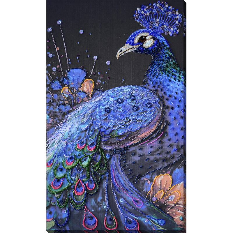 Набір для вишивання бісером на художньому полотні "Чарівний диво-птах" Набір для вишивання бісером на художньому полотні "Чарівний диво-птах"