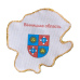 Набір-магніт для вишивання бісером "Мапа України «Вінницька область»"