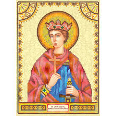 Схема для вишивання бісером на натуральному художньому холсті "Святий Едуард"