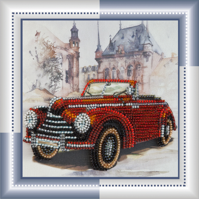 Набір-міні для вишивання бісером на художньому полотні "Skoda-1102" Набір-міні для вишивання бісером на художньому полотні "Skoda-1102"