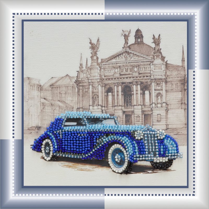 Набір-міні для вишивання бісером на художньому полотні "Delage"