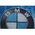 Набір-міні для вишивання бісером на художньому полотні "BMW" (емблема)