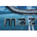Набір-міні для вишивання бісером на художньому полотні "Mazda"
