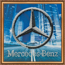 Набір-міні для вишивання бісером на художньому полотні "Mercedes-Benz"