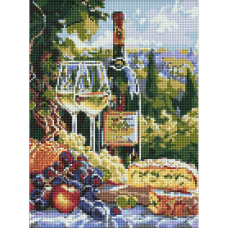 Алмазна мозаїка “Смак шардоне“ ©art_selena_ua AMO20188, 30х40 см