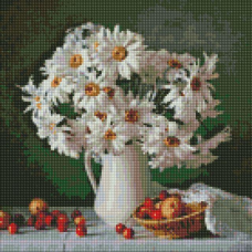 Алмазна мозаїка Ромашкова краса