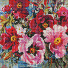 Алмазна мозаїка/вишивка Весняна краса 40*40 см Ідейка AMO 7540