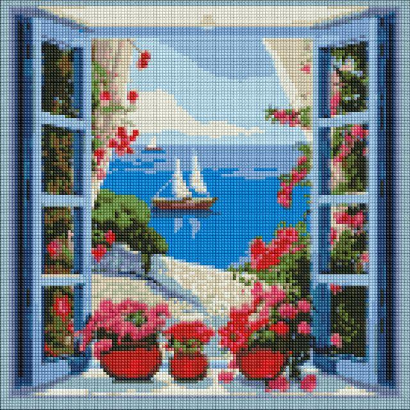 Алмазна мозаїка Морський пейзаж ©art_selena_ua
