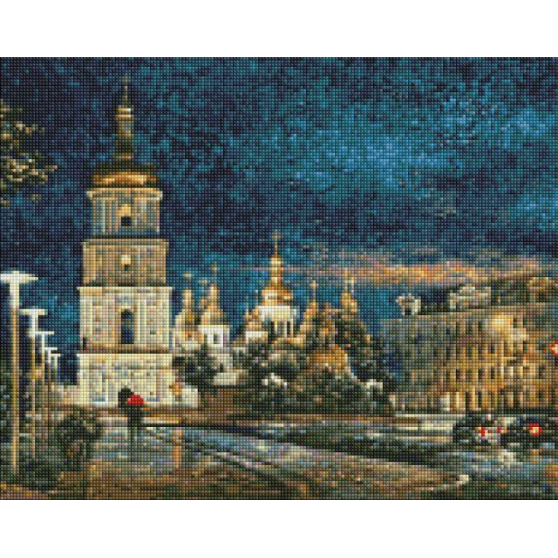 Алмазна мозаїка Софійська площа ©Сергій Брандт