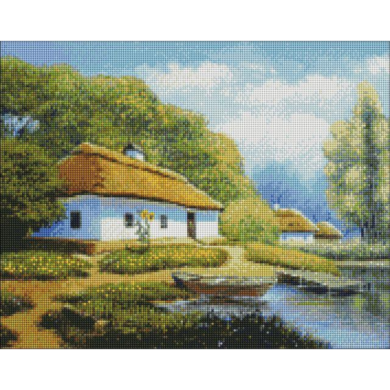 Алмазна мозаїка Канікули у бабусі ©Ярослав Чижевський