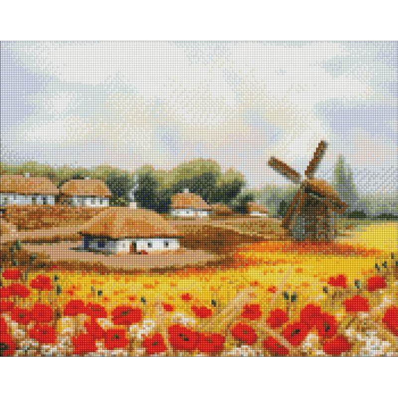 Алмазна мозаїка Літо на хуторі ©Ярослав Чижевський