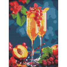 Алмазна мозаїка/вишивка Натюрморт. Солодка насолода 30*40 см Ідейка AMO 8081