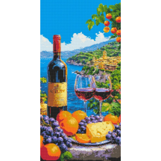 Алмазна мозаїка/вишивка Аромат літа 40*80 см Орігамі OD 5143