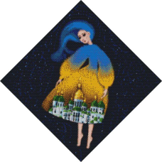 Алмазна мозаїка Берегиня Софіївська ©mosyakart