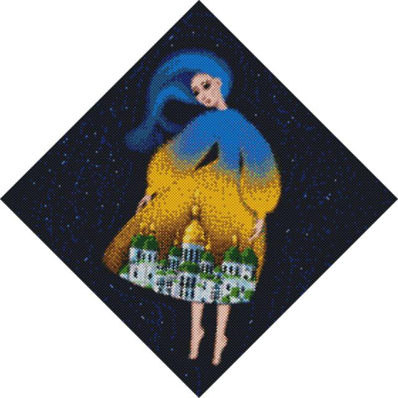 Алмазна мозаїка Берегиня Софіївська ©mosyakart