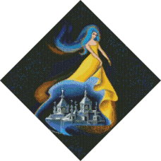 Алмазна мозаїка Берегиня м. Ковель ©mosyakart