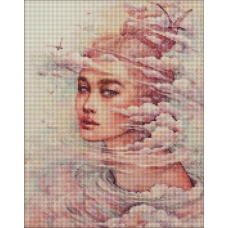 Алмазна мозаїка Мрійливі думки ©lesya_nedzelska_art