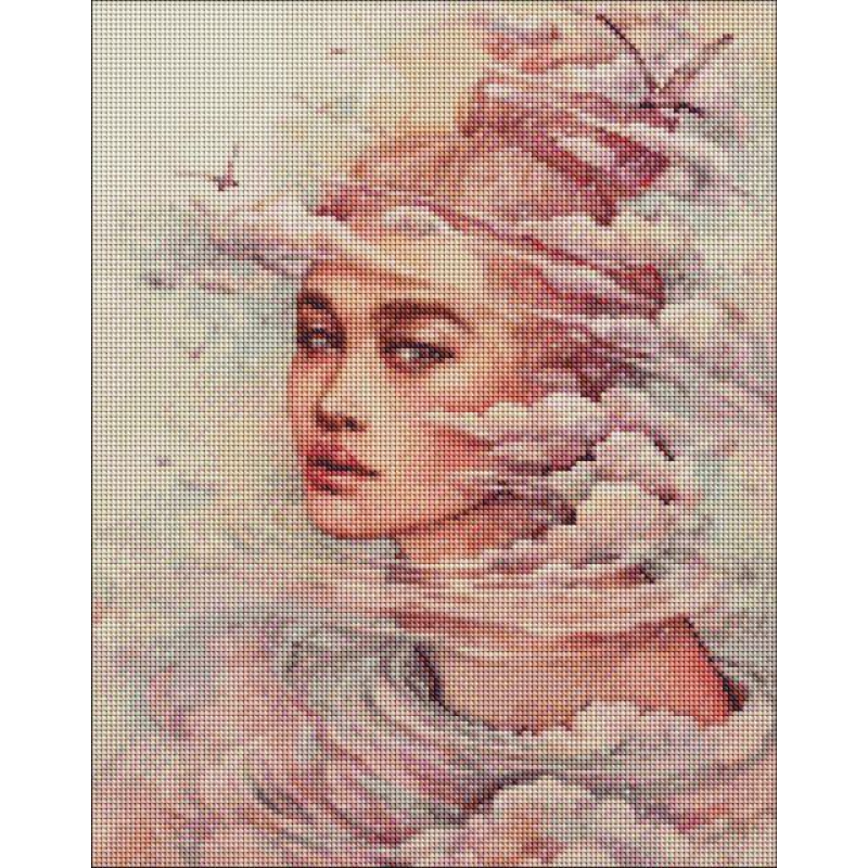 Алмазна мозаїка Мрійливі думки ©lesya_nedzelska_art