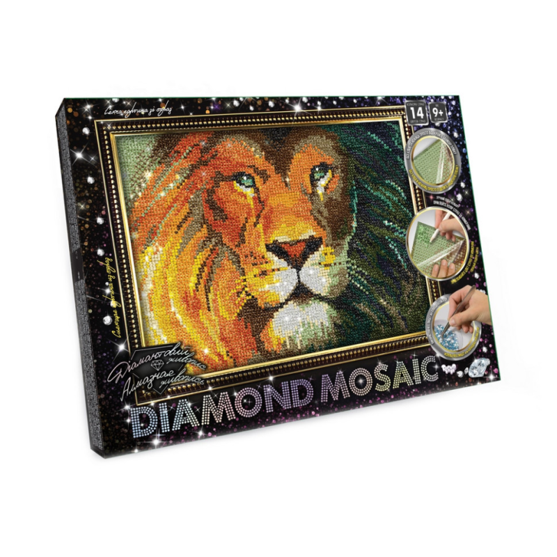 Набір креативної творчості “DIAMOND MOSAIC“ DM-03-01-9  DM-03-03