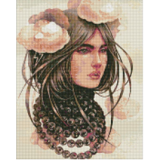 Алмазна мозаїка “Хмарливі думки“ ©lesya_nedzelska_art Ідейка AMO7373 40х50 см