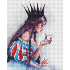 Алмазна мозаїка “Небезпечна краса“ ©lesya_nedzelska_art Ідейка AMO7418 40х50 см