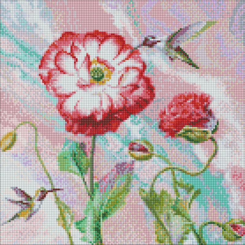 Алмазна мозаїка “Легкий етюд“ ©Ira Volkova Ідейка AMO7459 40х40 см