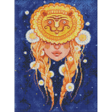 Алмазна мозаїка “Лев“ ©lesya_nedzelska_art AMO7566 Ідейка 30х40 см