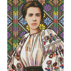 Алмазна мозаїка “Леся Українка“ ©mosyakart AMO7580 Ідейка 40х50 см