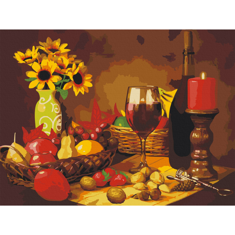 Картина за номерами. Art Craft Фруктова вечеря 40х50 см 12139-AC Картина за номерами. Art Craft Фруктова вечеря 40х50 см 12139-AC