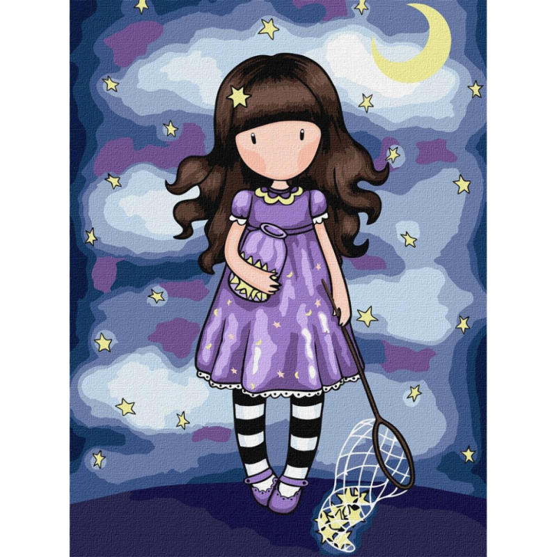 Картина за номерами "Catch A Falling Star Santoro Gorjuss Collection" KHO8680, 30х40 см Картина за номерами "Catch A Falling Star Santoro Gorjuss Collection" KHO8680, 30х40 см