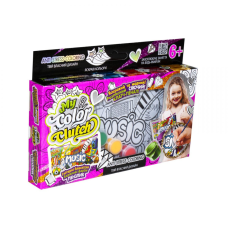 Пенал розмальовка "My color Clutch" Danko Toys CCL-01-01U  Music
