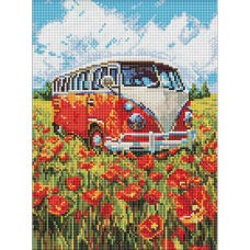 Алмазна мозаїка "Подорож у червоне" ©art_selena_ua AMO8215, 30х40 см