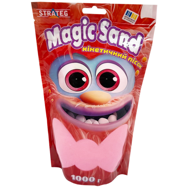 Креативна творчість "Кінетичний пісок Magic sand" 39404-8 рожевий 1 кг Креативна творчість "Кінетичний пісок Magic sand" 39404-8 рожевий 1 кг