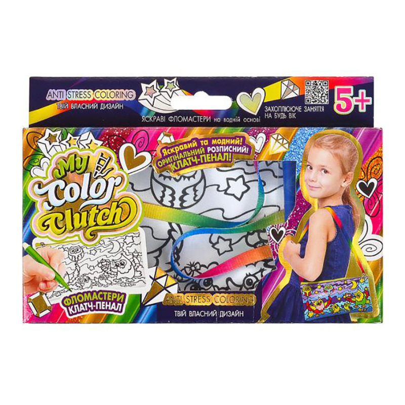 Набір для творчості "My Color Clutch" CCL-02-01U...06U з фломастерами Вид 3