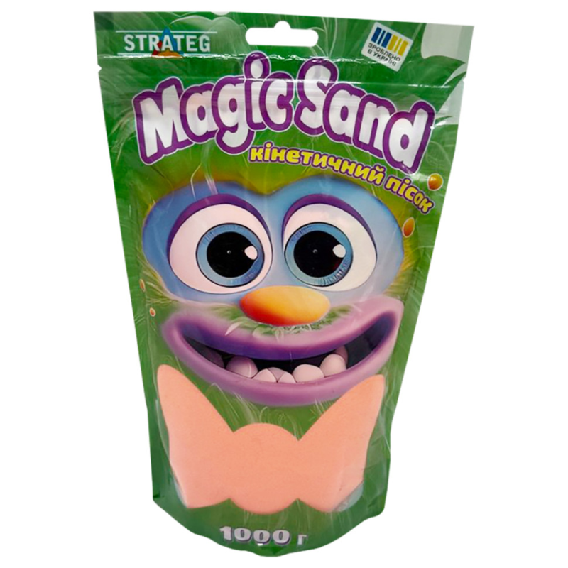 Креативна творчість "Кінетичний пісок Magic sand" 39404-7 помаранчевий 1 кг Креативна творчість "Кінетичний пісок Magic sand" 39404-7 помаранчевий 1 кг