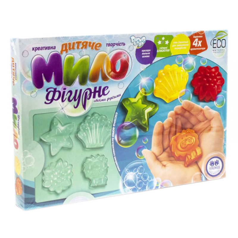 Комплект креативної творчості "Фігурне мило" DFM-01-01-03U УКР DFM-01-03U Комплект креативної творчості "Фігурне мило" DFM-01-01-03U УКР DFM-01-03U