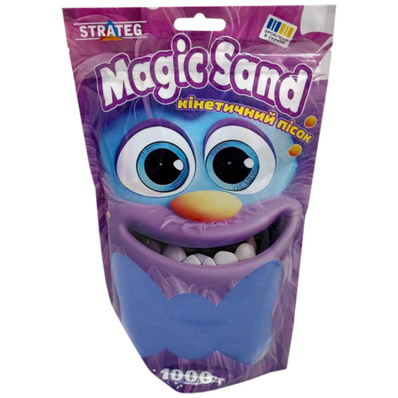 Креативна творчість "Кінетичний пісок Magic sand" 39404-9 синій 1 кг Креативна творчість "Кінетичний пісок Magic sand" 39404-9 синій 1 кг