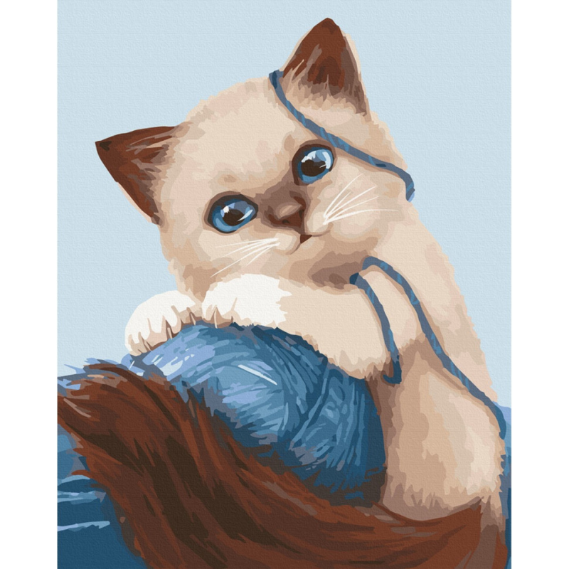 Картина за номерами "Гуйливе кошеня" Art Craft 11673-AC 30х40 см Картина за номерами "Гуйливе кошеня" Art Craft 11673-AC 30х40 см