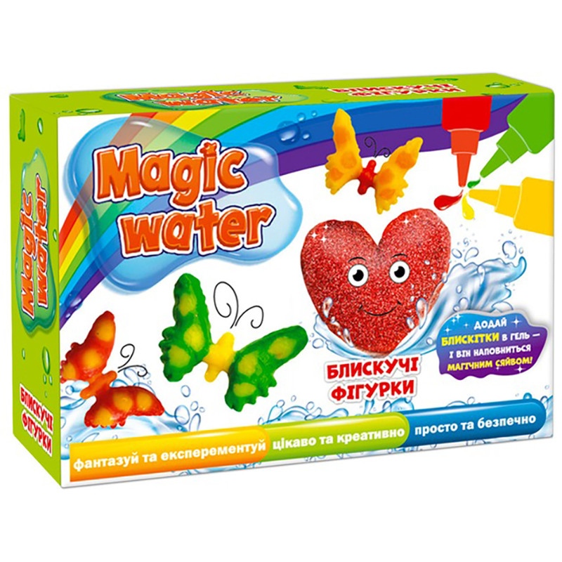 Набір для творчості "Magic water Блискучі фігурки" MV6031-05