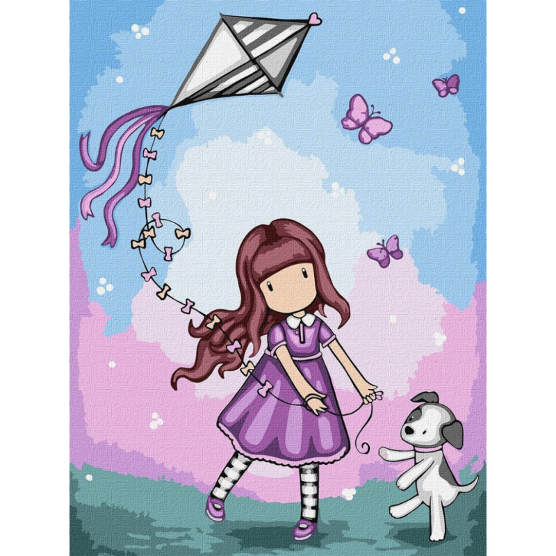 Картина за номерами "Don’t Fly Away Santoro Gorjuss Collection" KHO8585, 30х40 см Картина за номерами "Don’t Fly Away Santoro Gorjuss Collection" KHO8585, 30х40 см