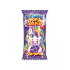 Набір для творчості "Кінетичний пісок "Magic Pony Sand" MPS-01-01, 150 г  Фіолетовий